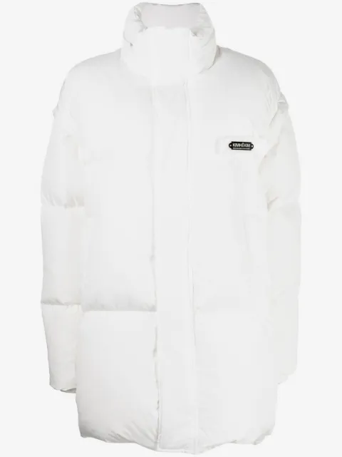 Kimhekim logo-plaque puffer jacket