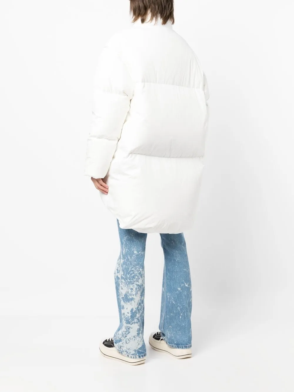 Kimhēkim Logo-plaque Puffer Jacket In White