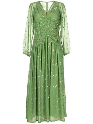 Missoni Knitted Long Dress | Green | FARFETCH