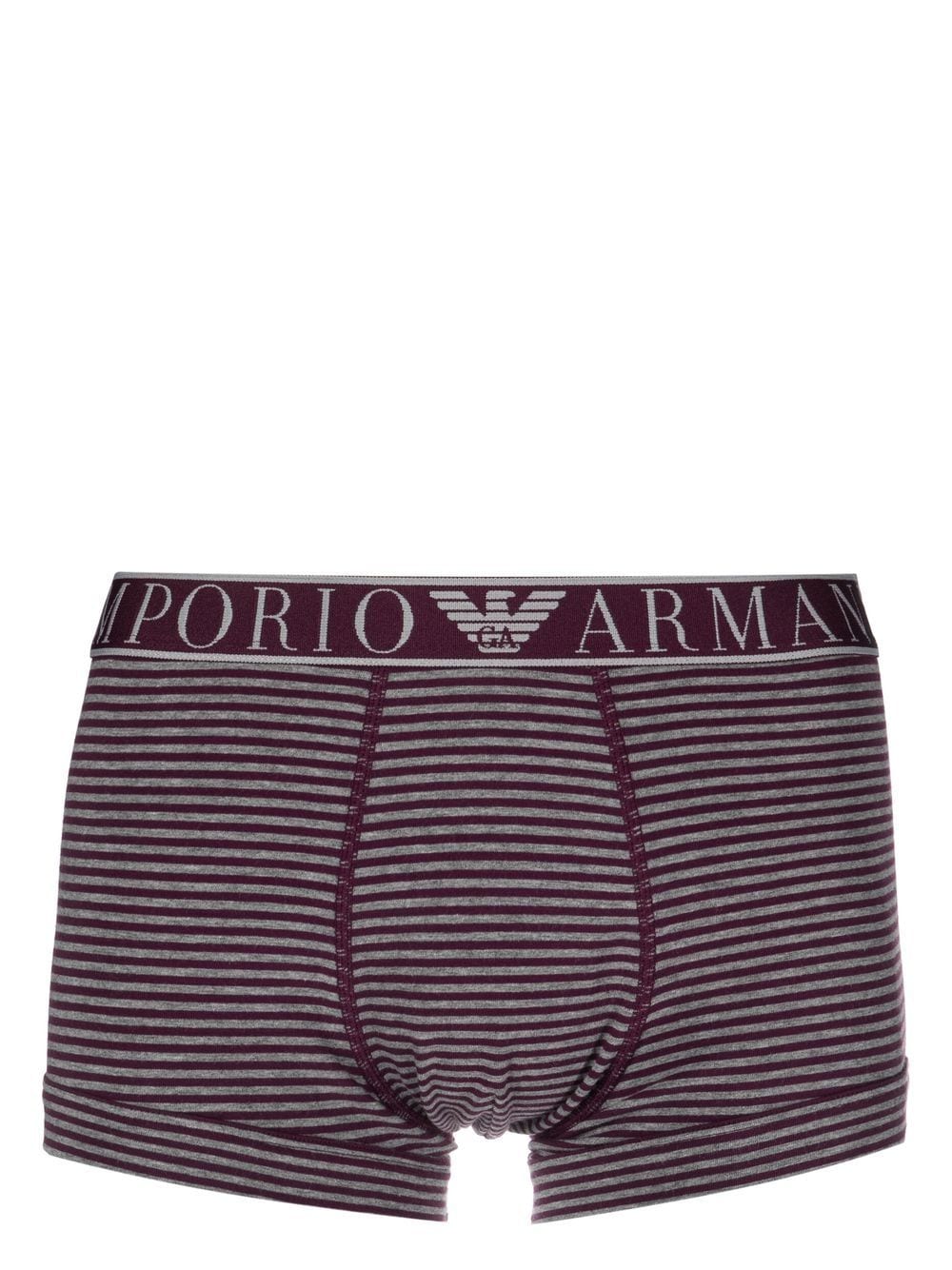 Emporio Armani Boxershorts met logoband - Paars