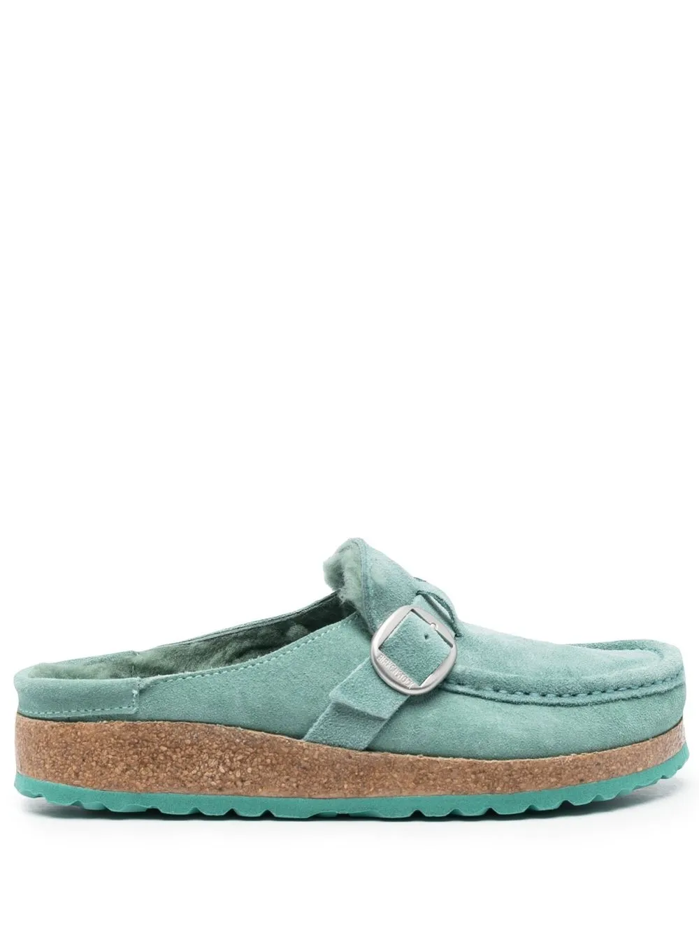 

Birkenstock Buckley slip-on lined clogs - Green