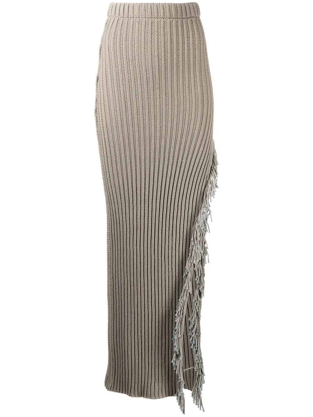 

Eckhaus Latta Rope maxi skirt - Brown