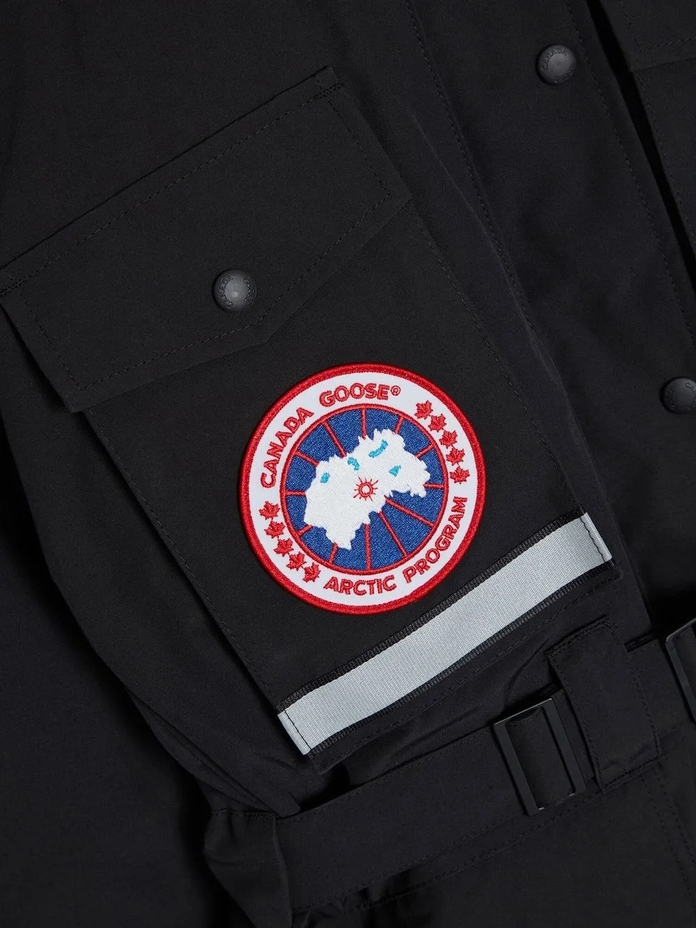 Canada Goose logopatch Detail Parka Coat Farfetch