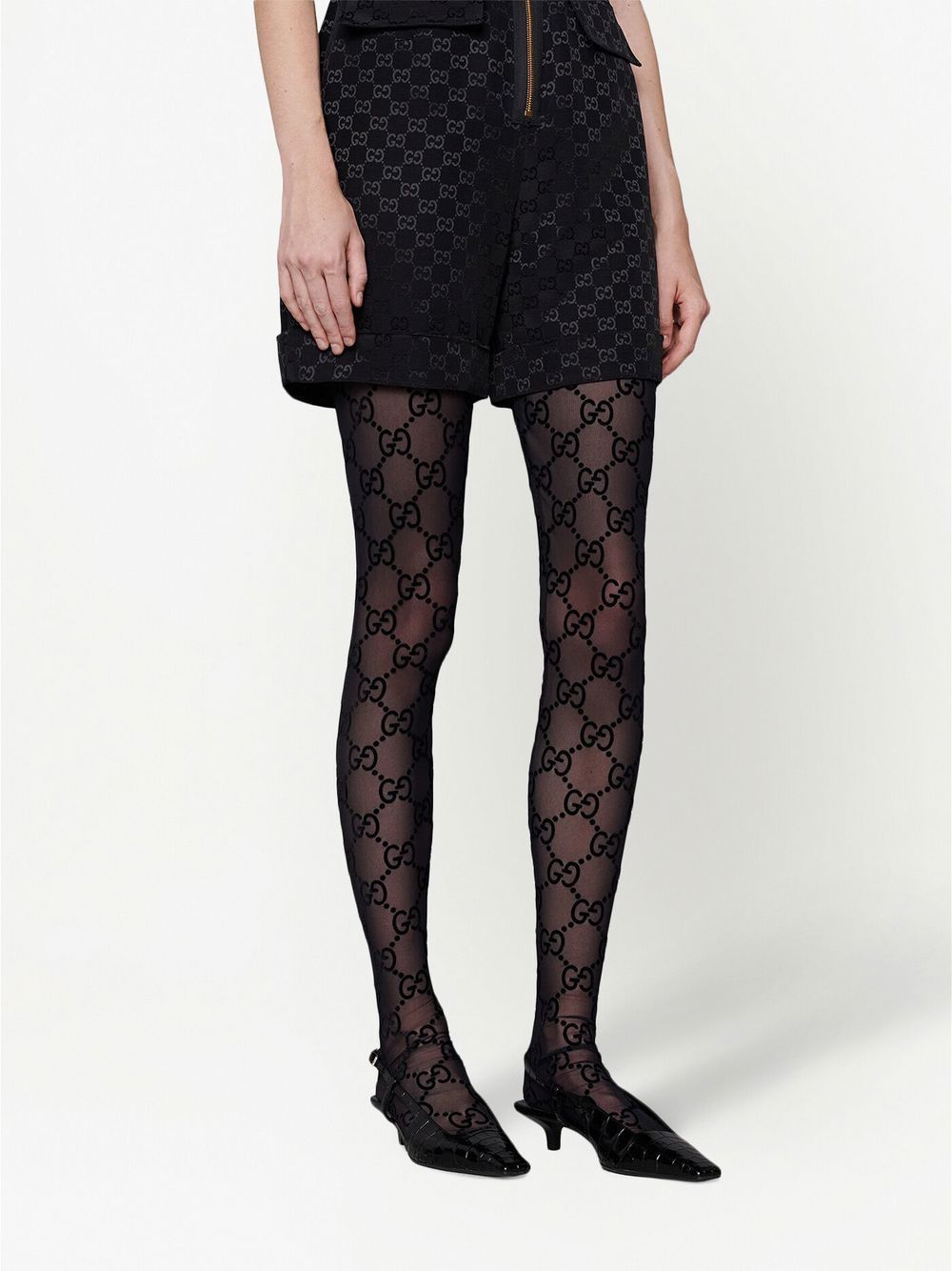 Gucci GG Patterned Tights - Farfetch