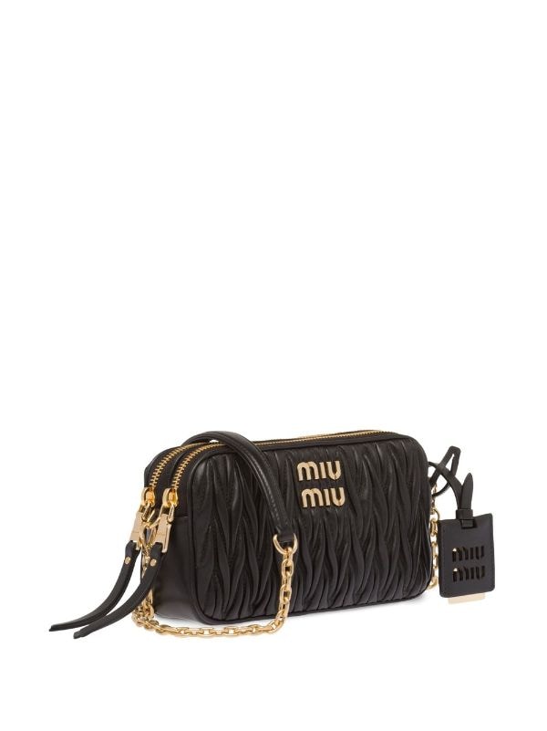 Miu Miu Matelassé nappa-leather Mini Bag - Farfetch