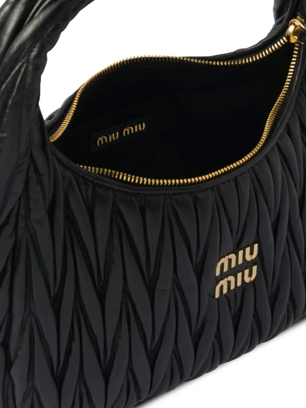 Miu Miu Wander Matelassé Shoulder Bag - Farfetch