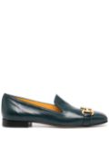 Madison.Maison 15mm square-toe horsebit loafers - Blue