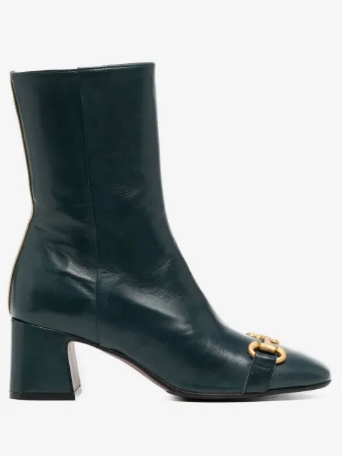 Madison.Maison 60mm Back Stripe horsebit-detail boots