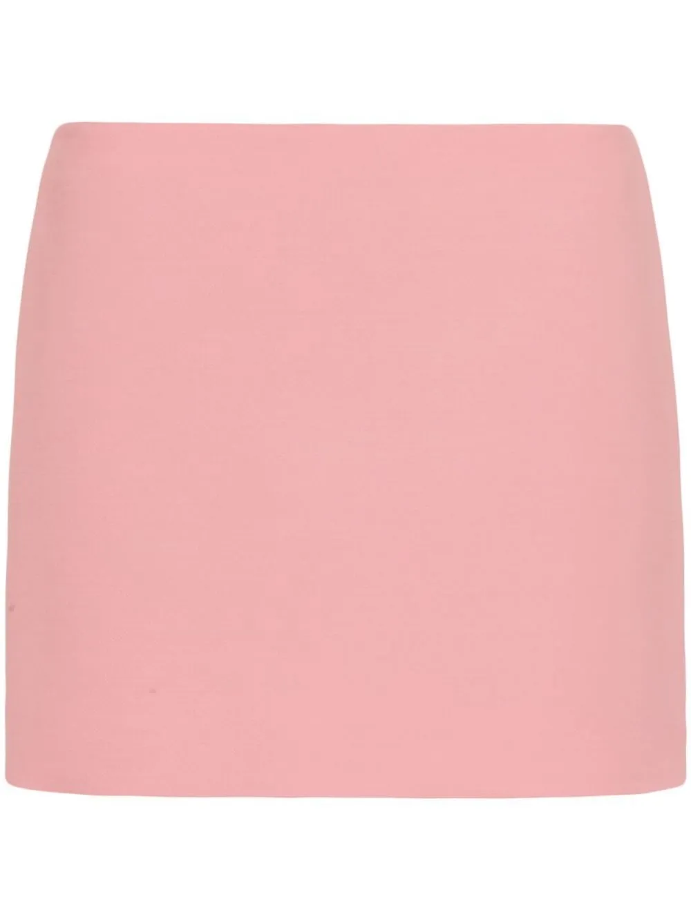 

Miu Miu virgin wool-blend mini skirt - Pink