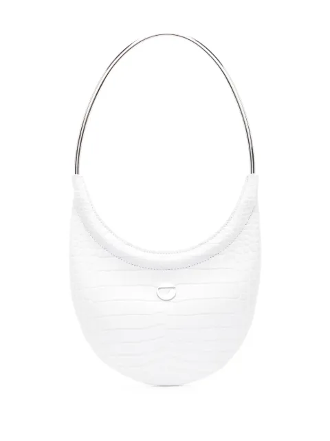 Coperni Ring Swipe crocodile-effect shoulder bag