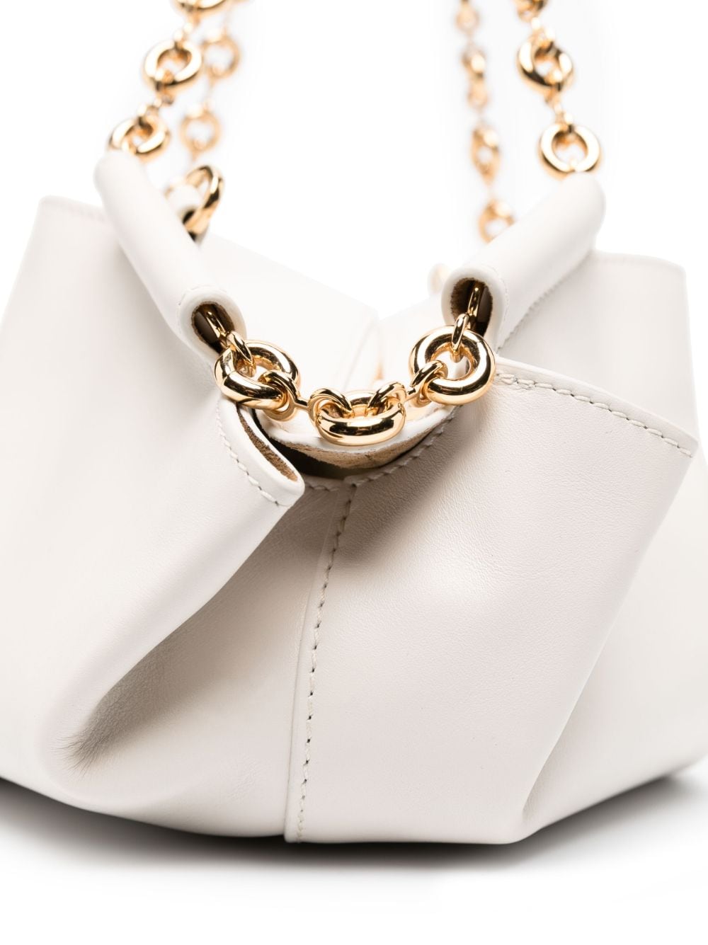 Shop Loewe Small Paseo Shoulder Bag In White