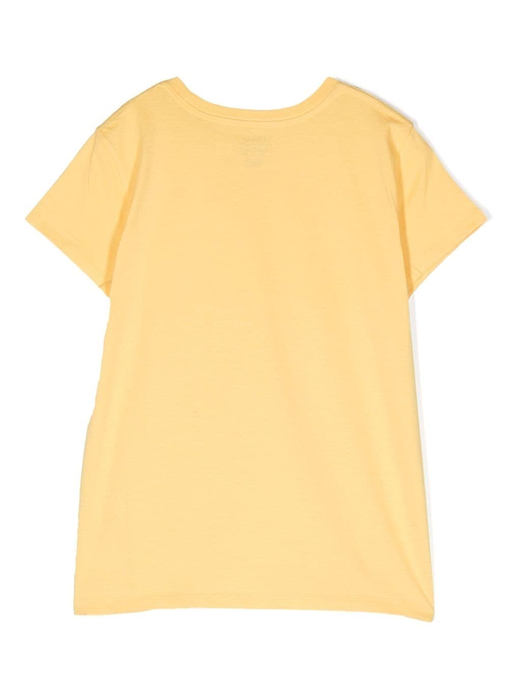 Ralph Lauren Kids T-shirt met print - Geel