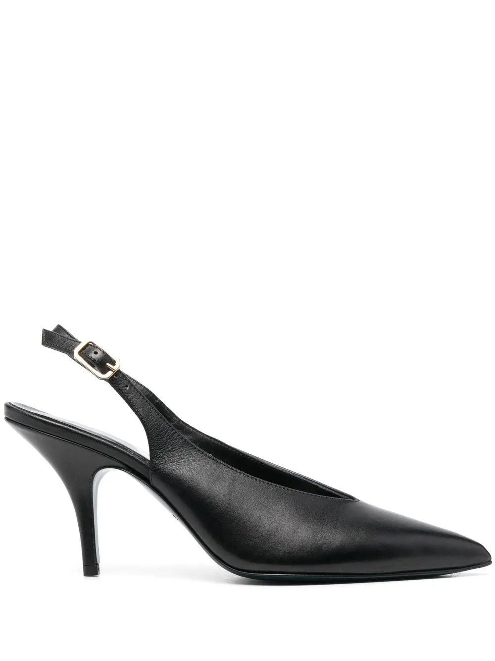 

Patrizia Pepe slingback leather pumps - Black