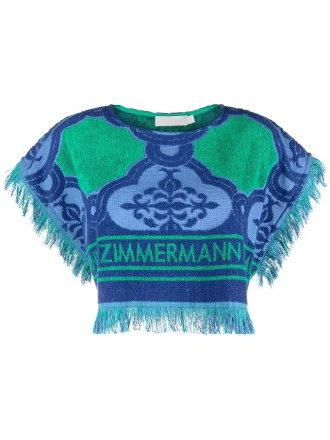 ZIMMERMANN Tiggy Cropped-Top