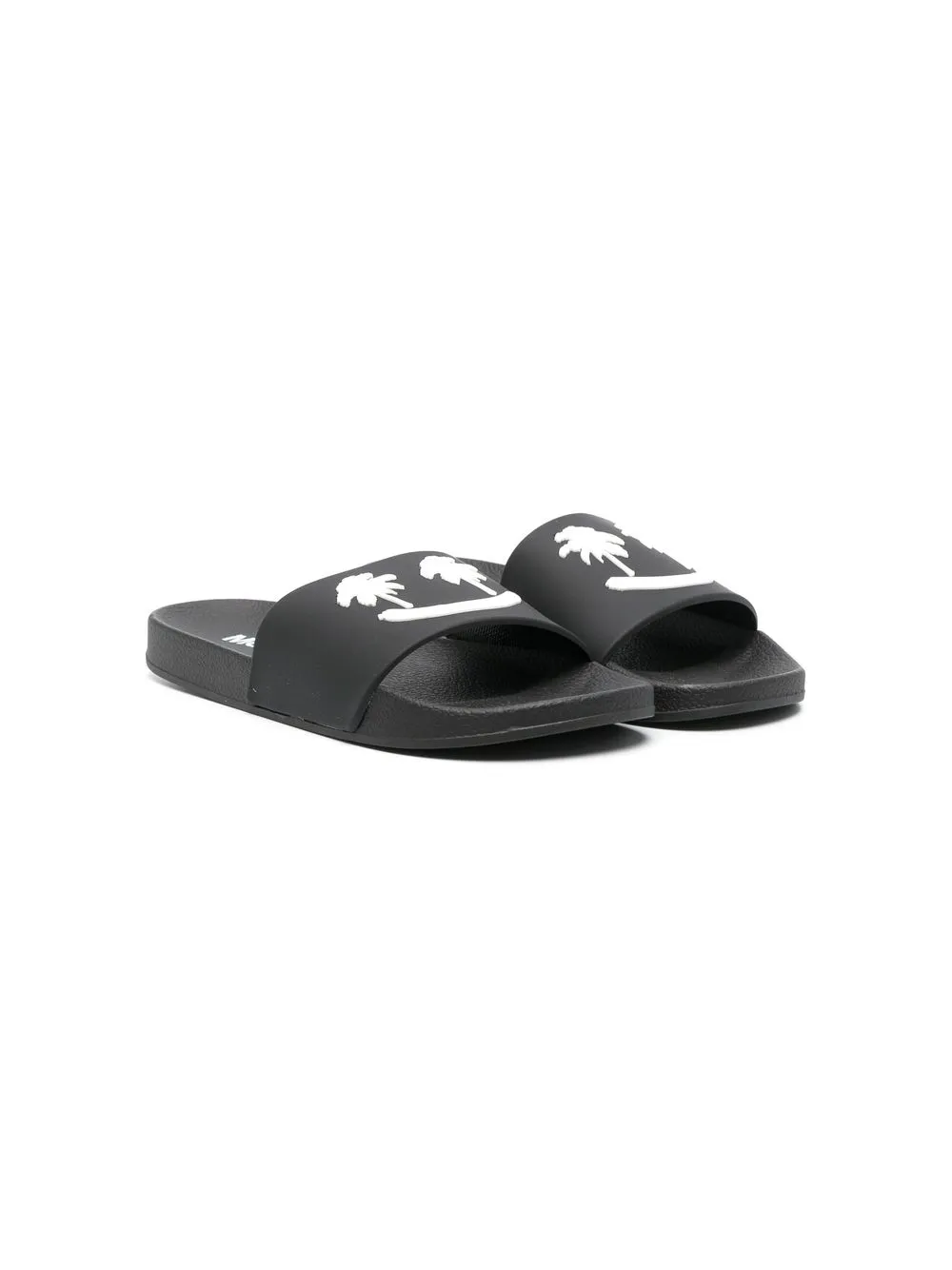 Molo Kids' Smiley-print Pool Slides In Black