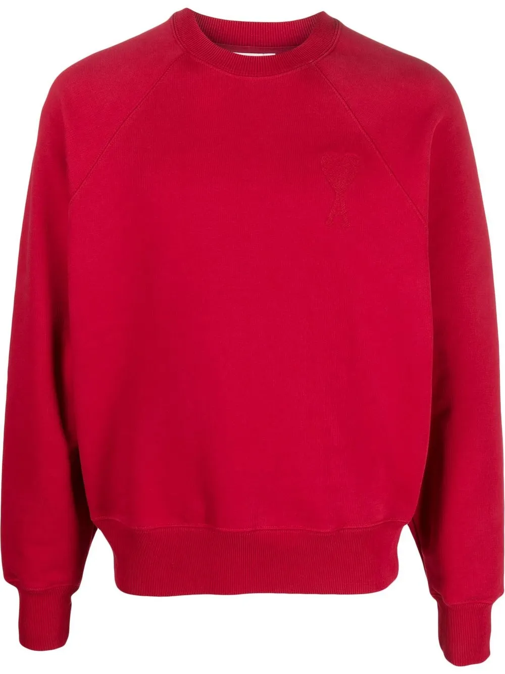 

AMI Paris Ami de Coeur-embroidered sweatshirt