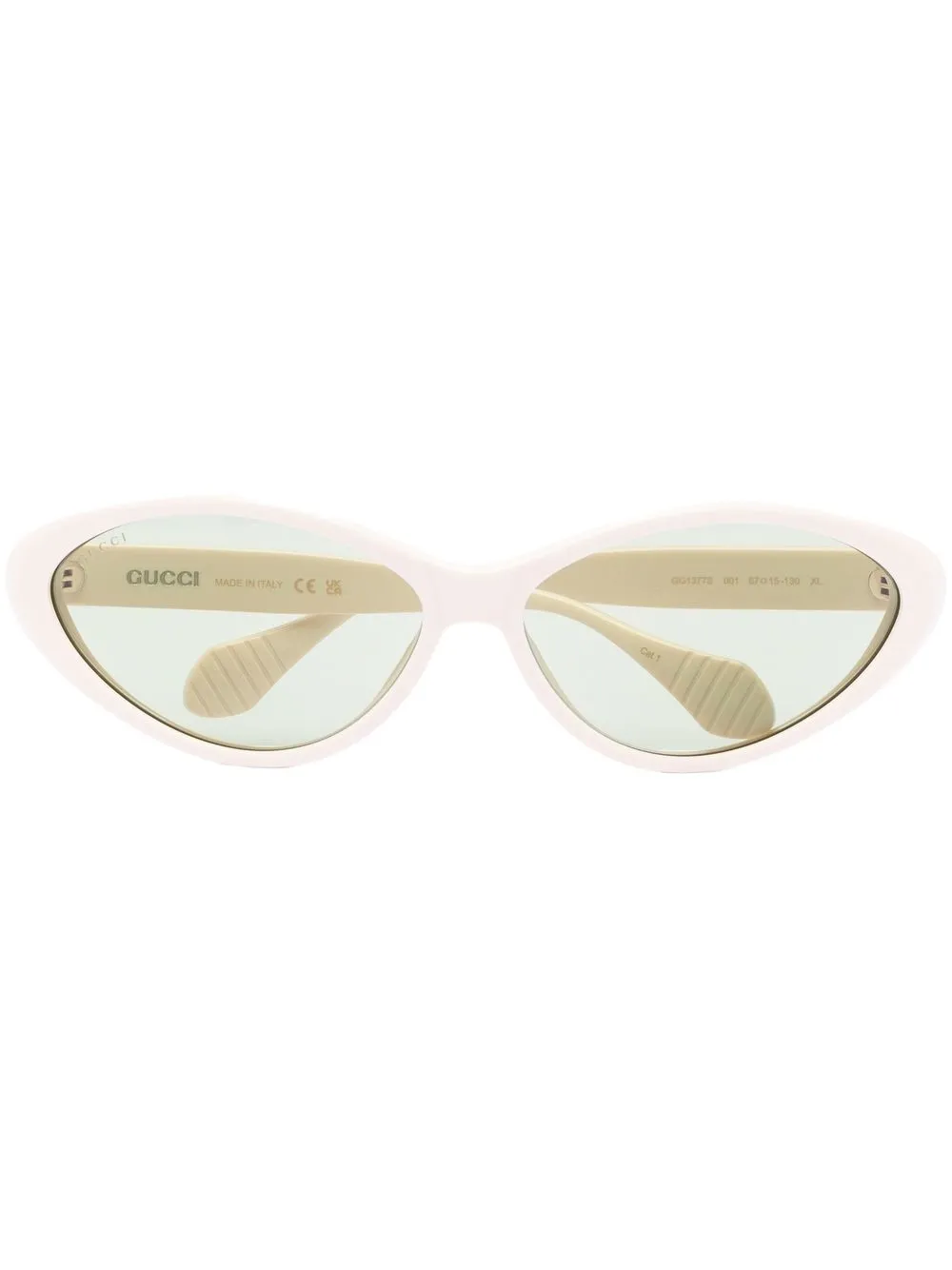 

Gucci Eyewear cat-eye frame sunglasses - Neutrals