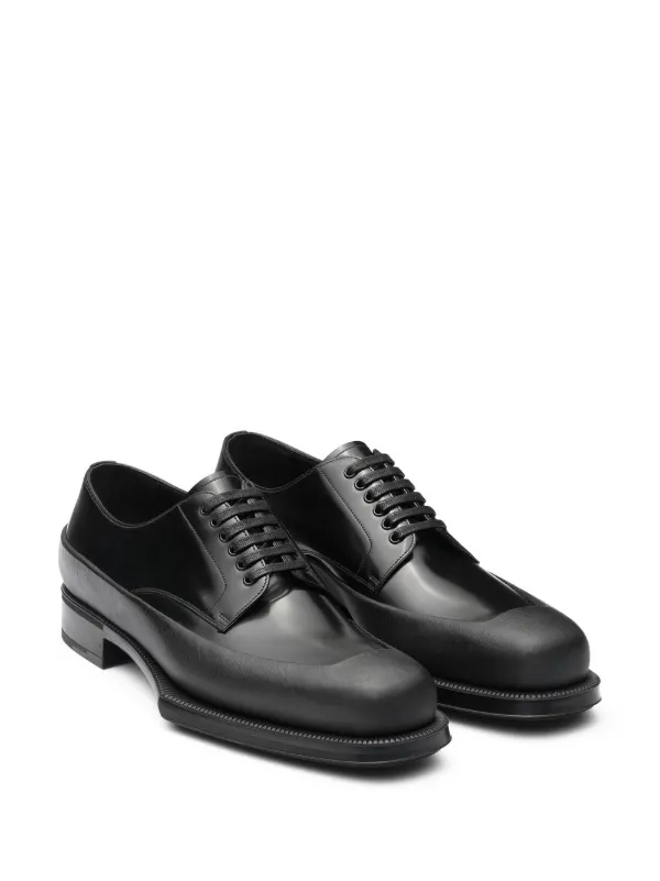 Prada mens derby shoes sale