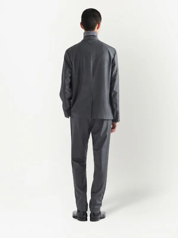 Prada スリムパンツ | グレー | FARFETCH JP