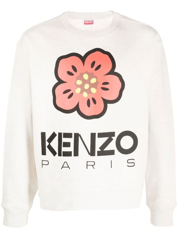 taal Vervreemden Conclusie Kenzo logo-print Sweatshirt - Farfetch