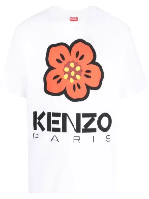 Kenzo - Authenticated Shirt - Cotton White Striped for Men, Good Condition