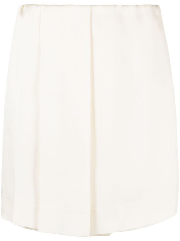 Silk mini pencil on sale skirt