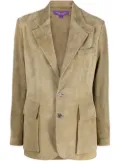 Ralph Lauren Collection Preston single-breasted blazer - Green
