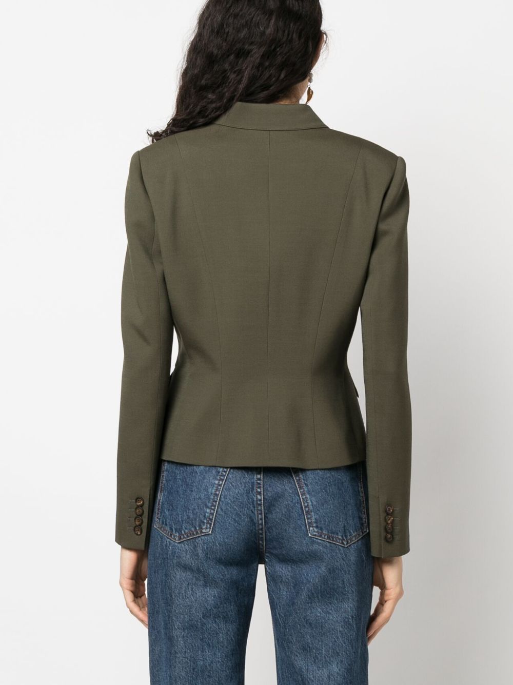 Where to buy products Ralph Lauren Collection Kamille wool-silk fitted jacket Women