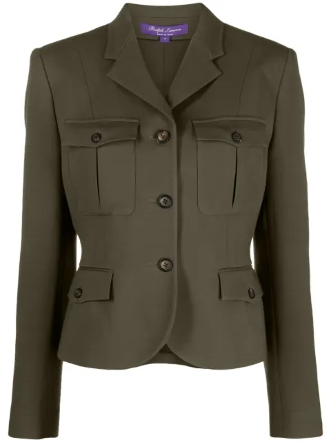 Ralph Lauren Collection Kamille wool-silk fitted jacket