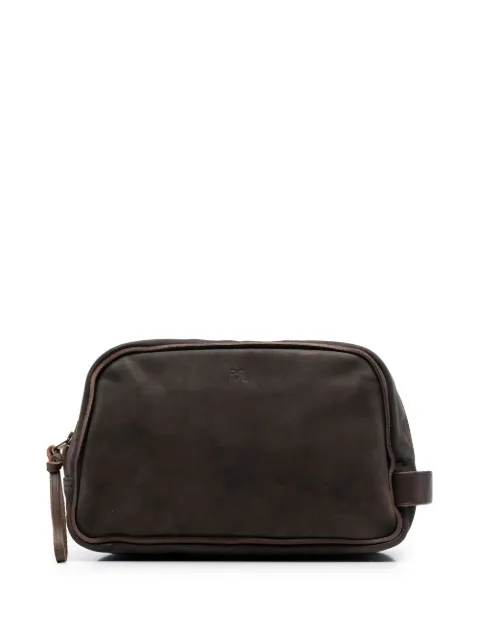 Ralph Lauren RRL leather travel wash bag