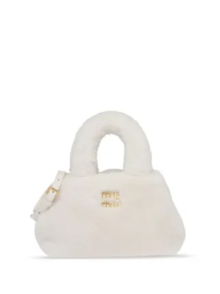 Miu miu shearling discount bag