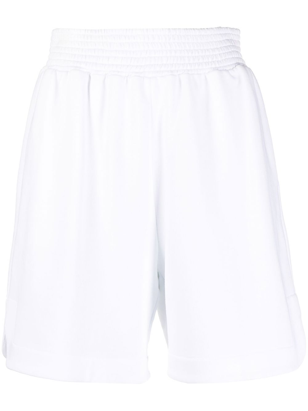 Fabiana Filippi Oversize Cotton Shorts In White