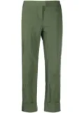 Fabiana Filippi concealed front-fastening trousers - Green