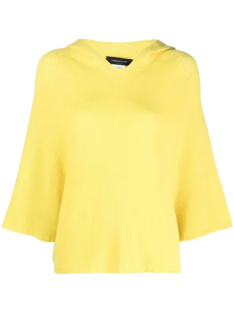 Fabiana Filippi cashmere hooded jumper