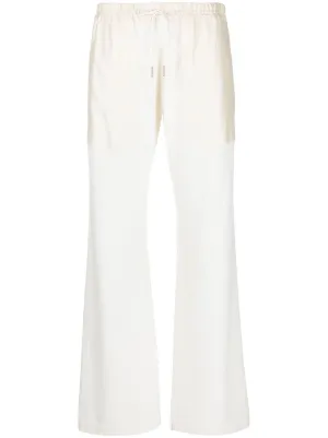 パンツ FABIANA FILIPPI Wide cotton trousers White Fabiana Filippi Wide Range Of Trousers Pants In White | ModeSens