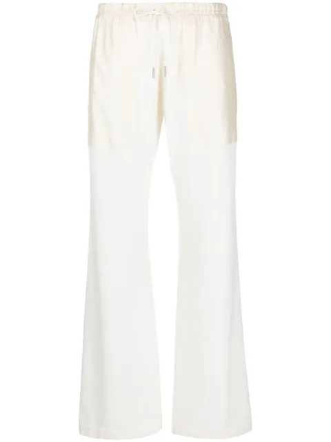 Fabiana Filippi drawstring straight trousers