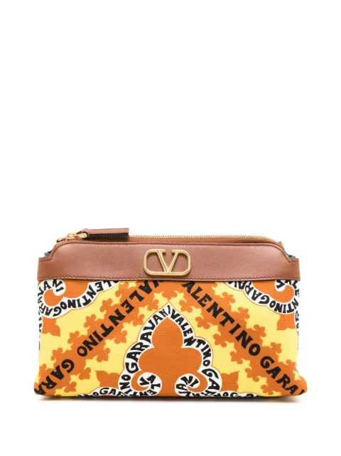 Valentino Garavani VLogo bandana-print pouch