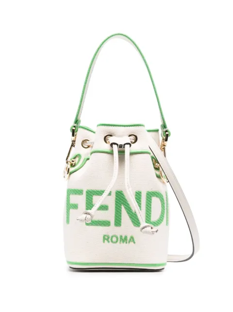 FENDI 몬트레조 캔버스 버킷 백