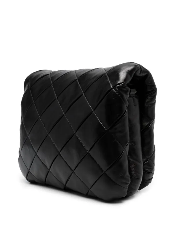 LOEWE Goya Puffer Crossbody Bag | Black | FARFETCH