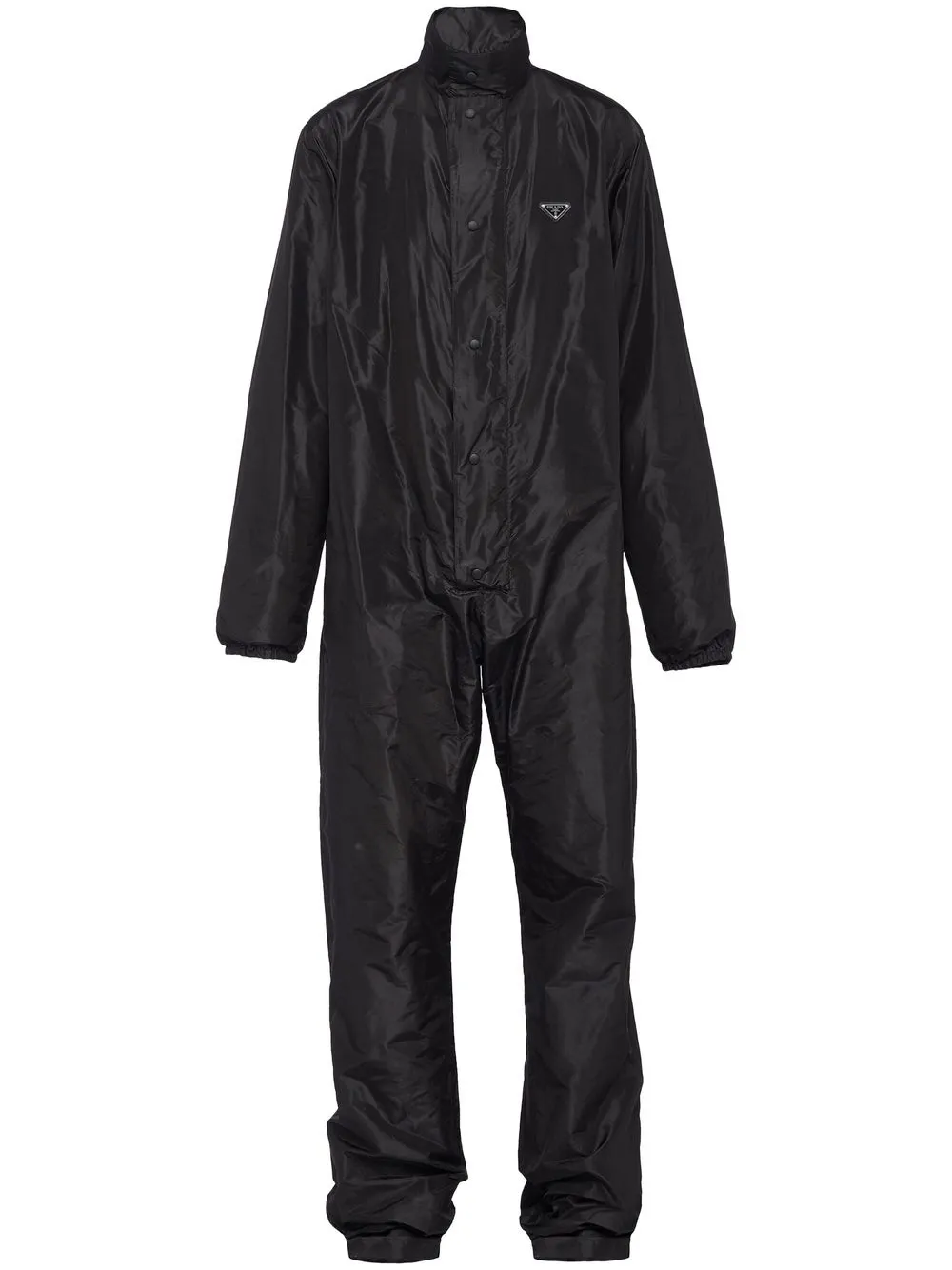 PRADA RE-NYLON LONG-SLEEVE JUMPSUIT