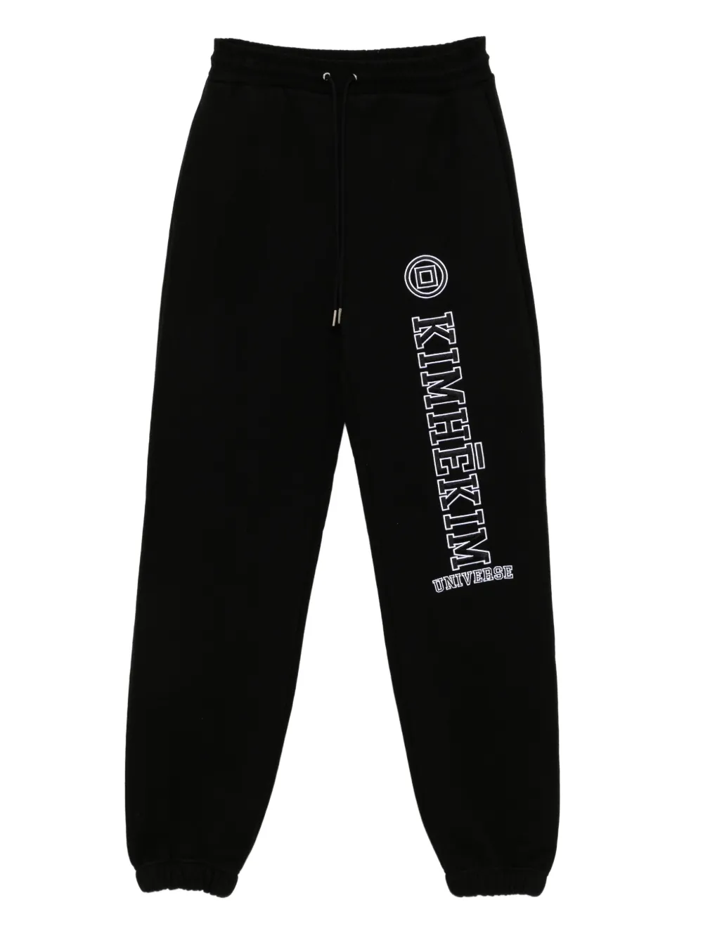 Kimhekim logo-appliqué track pants - Nero