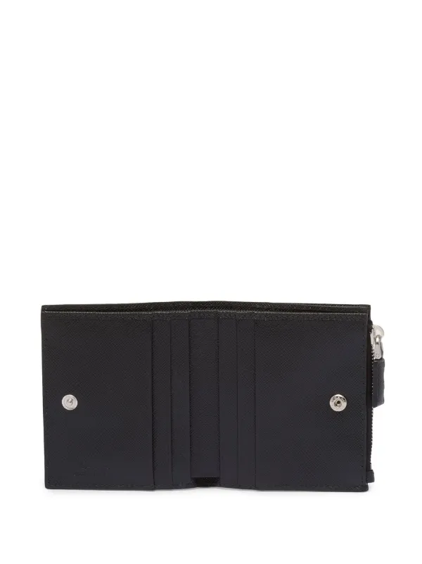 Prada Small Saffiano Leather Wallet - Farfetch