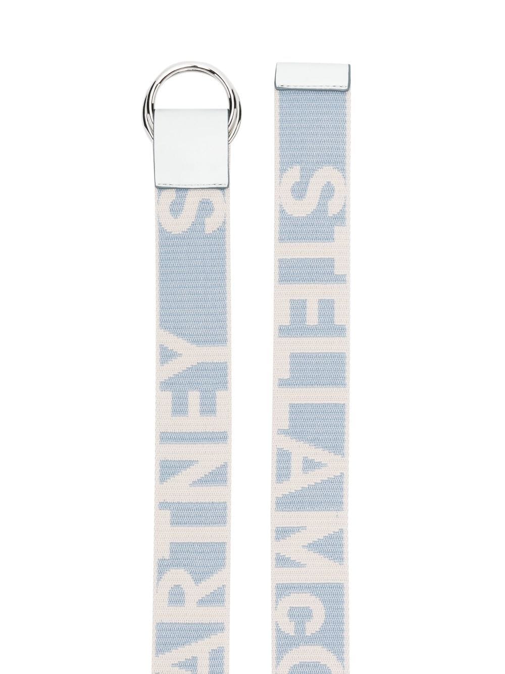 Stella McCartney Riem met logo - Blauw