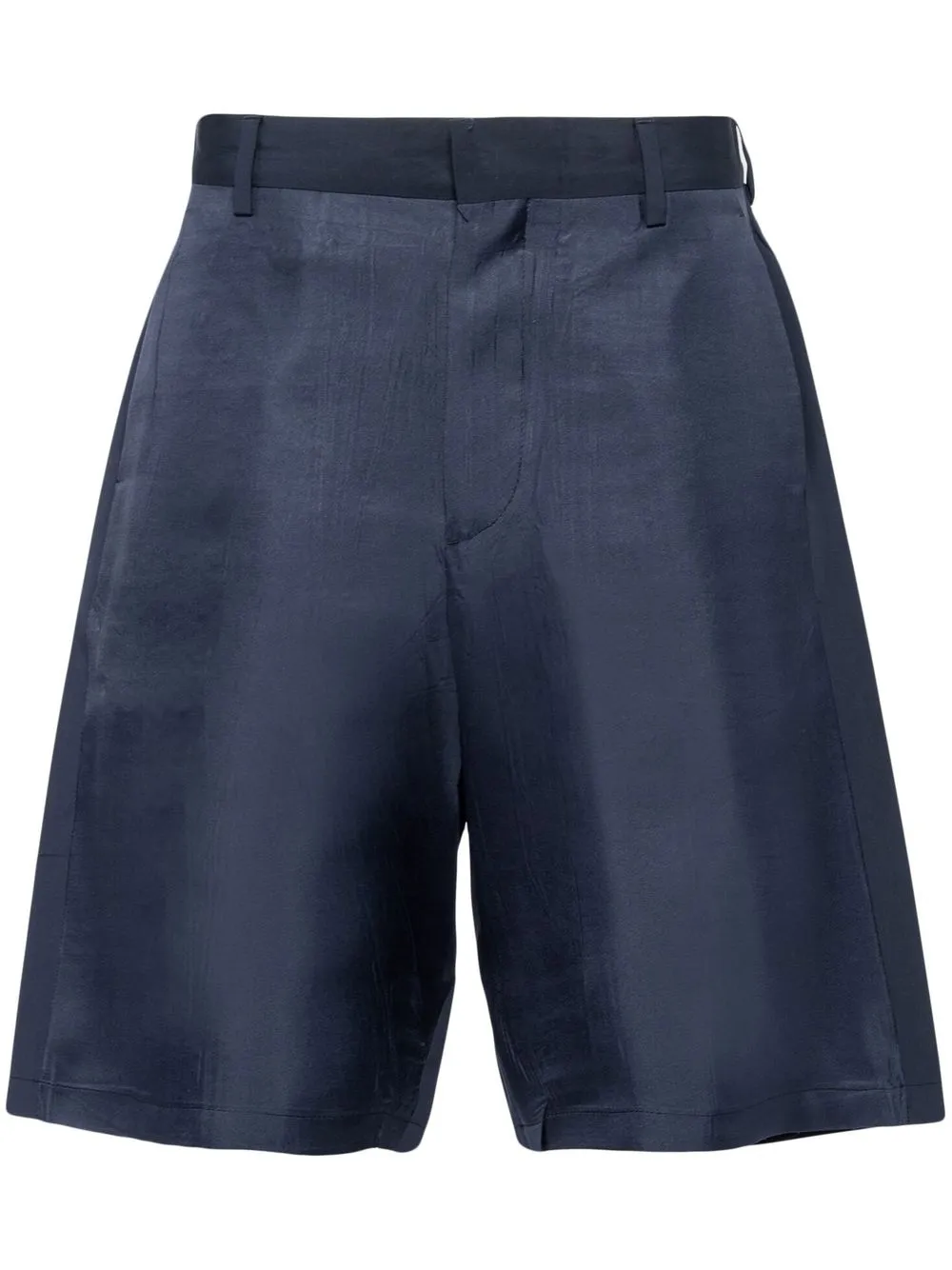 

Prada logo-patch bermuda shorts - Blue