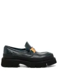 Madison.Maison lug-sole 40mm loafers - Green