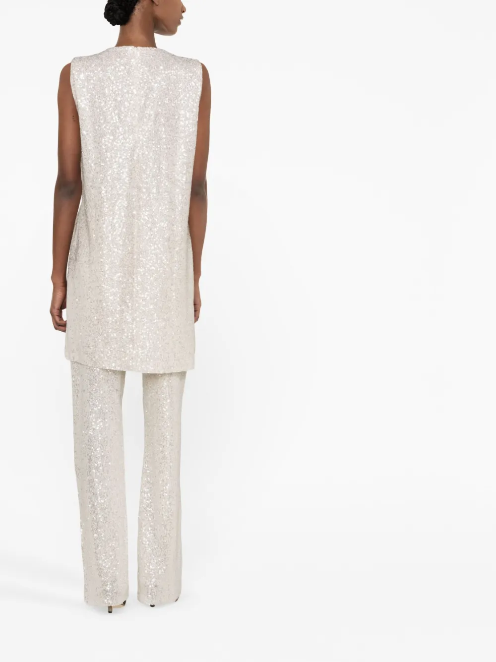 STINE GOYA SEQUIN-EMBELLISHED PANT 