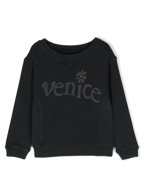 ERL KIDS Sweatshirt mit "Venice"-Print