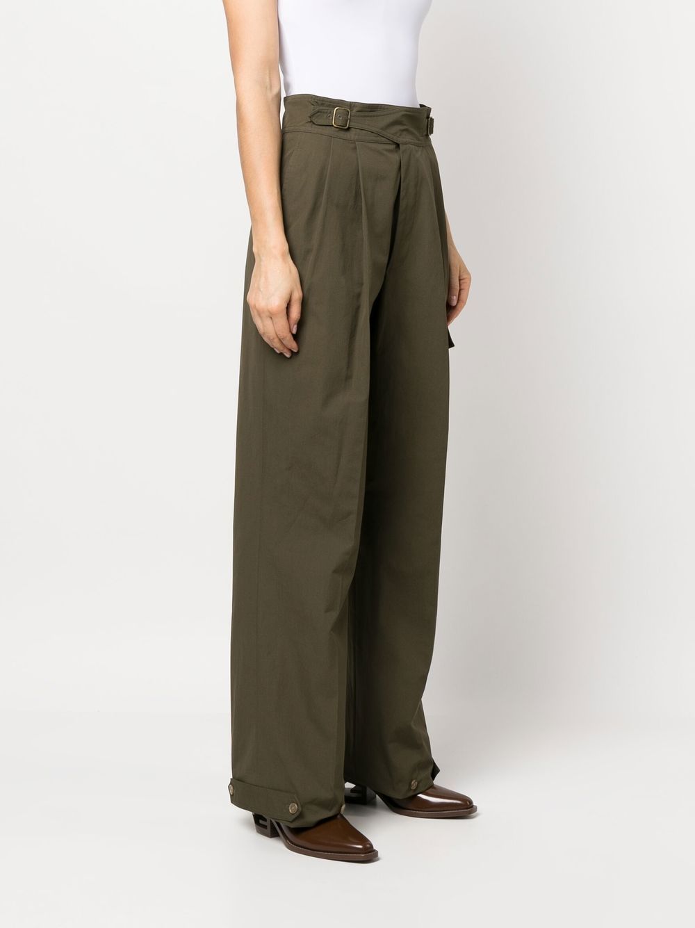 Ralph Lauren Collection cargo-like straight trousers Women