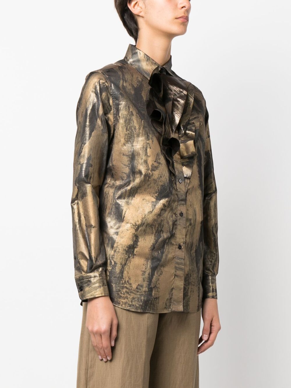 Ralph Lauren Collection Keara printed shirt Women