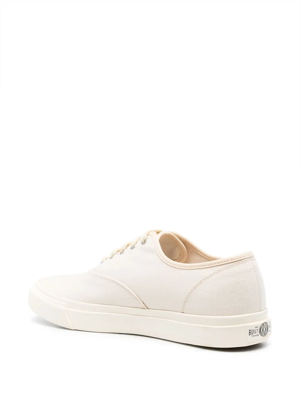 Shop Ralph Lauren Rrl New Norfolk Lace-up Sneaker In Nude